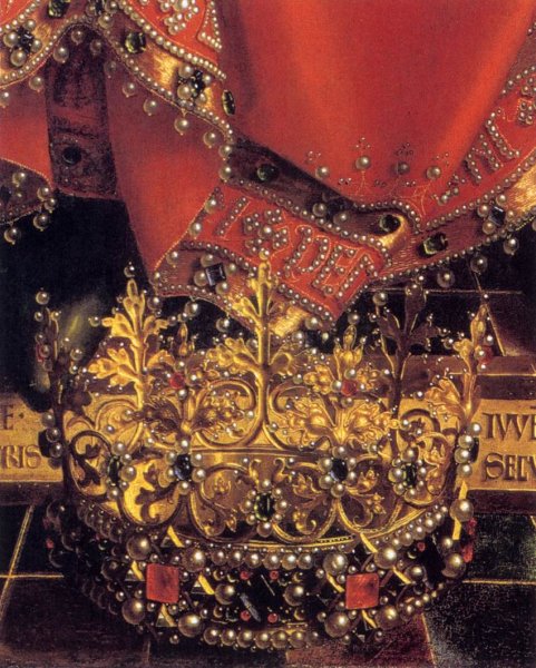 The Ghent Altarpiece God Almighty (detail)