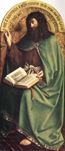 The Ghent Altarpiece- St John the Baptist 1425-29