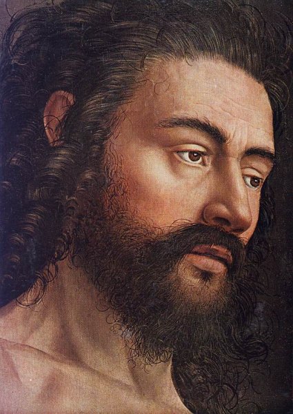 The Ghent Altarpiece- Adam (detail 1) 1425-29