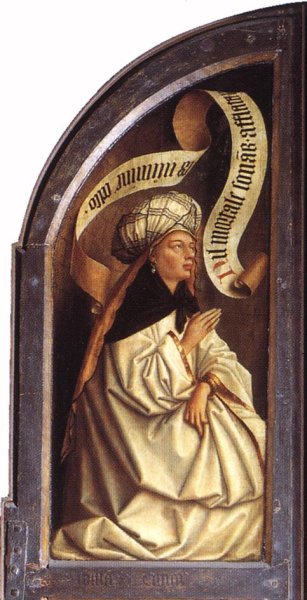 The Ghent Altarpiece- Erythraean Sibyl 1432