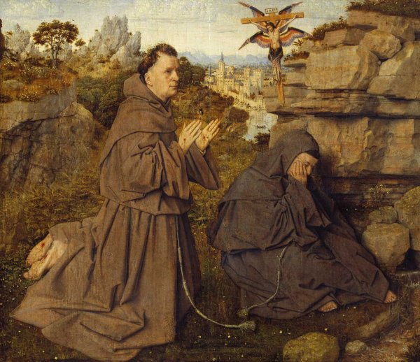 Stigmatization of St Francis 1428-29